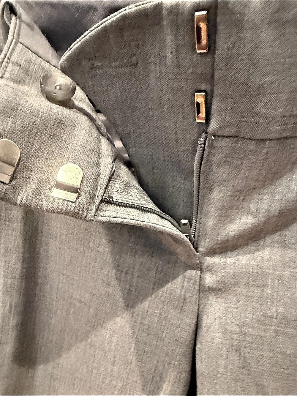 The Limited Drew Fit Dress Pants Gray Size 2 Short - Picture 3 of 4